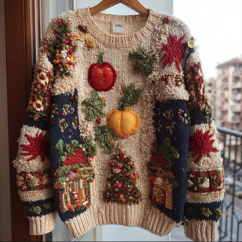 Maglione in stile vintage senza tempo