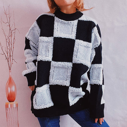 Maglione dal design curato