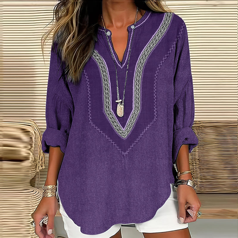 Camicia dal design curato