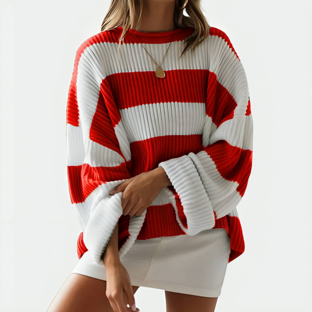 Maglione dal design curato