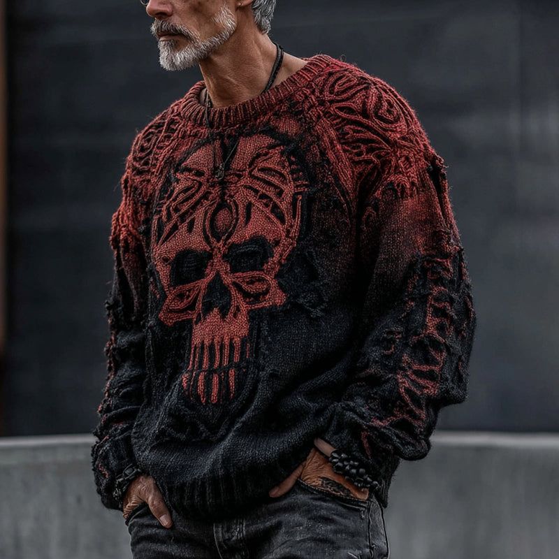 Maglione dal design curato