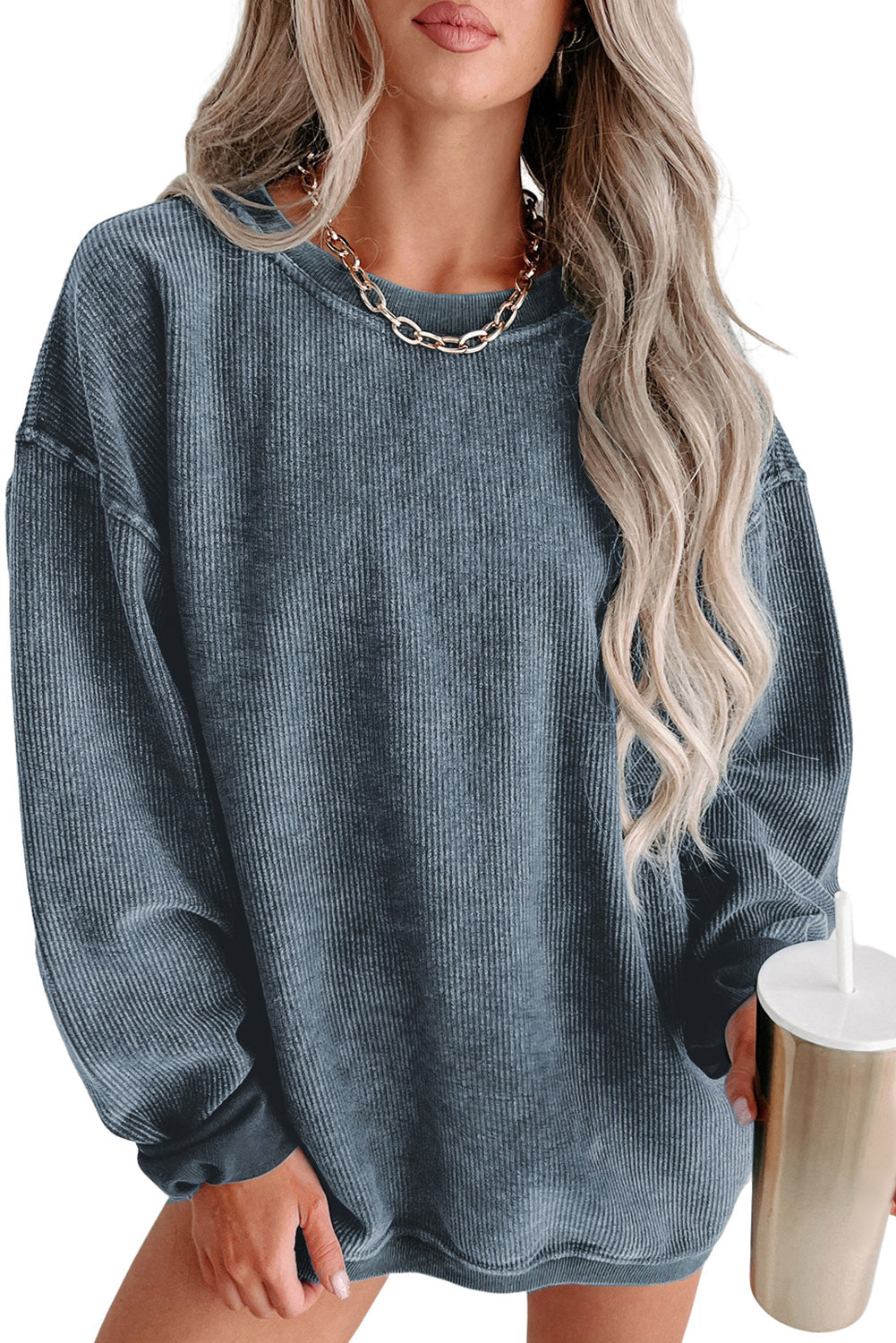 Maglione dal design curato