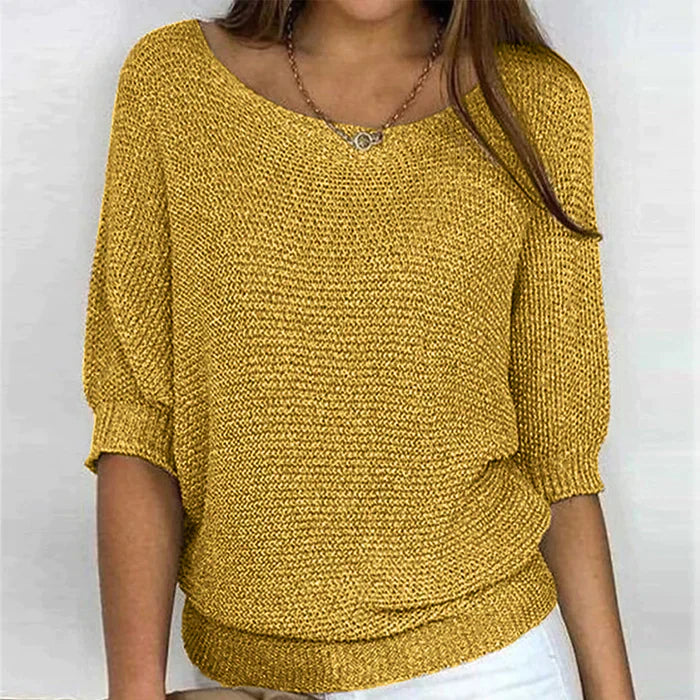 Maglione dal design curato