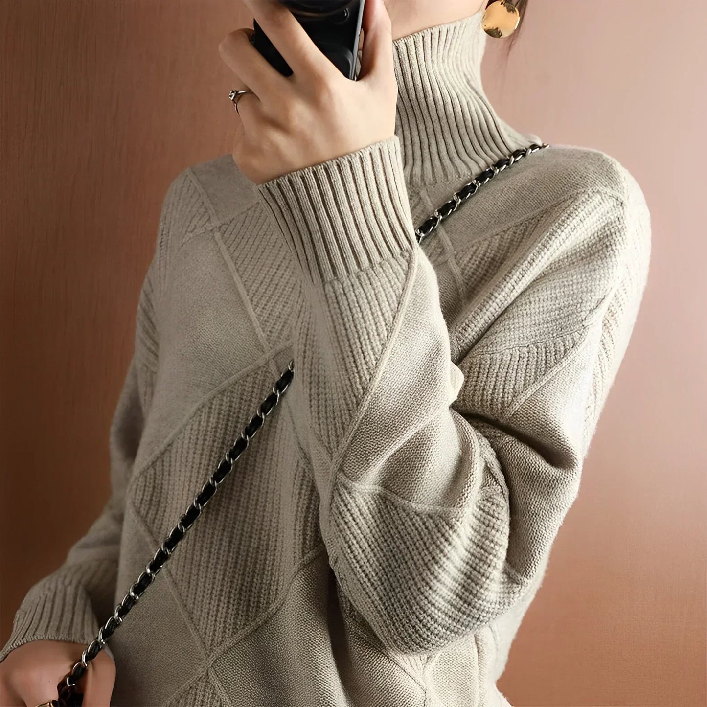 Maglione in stile vintage senza tempo