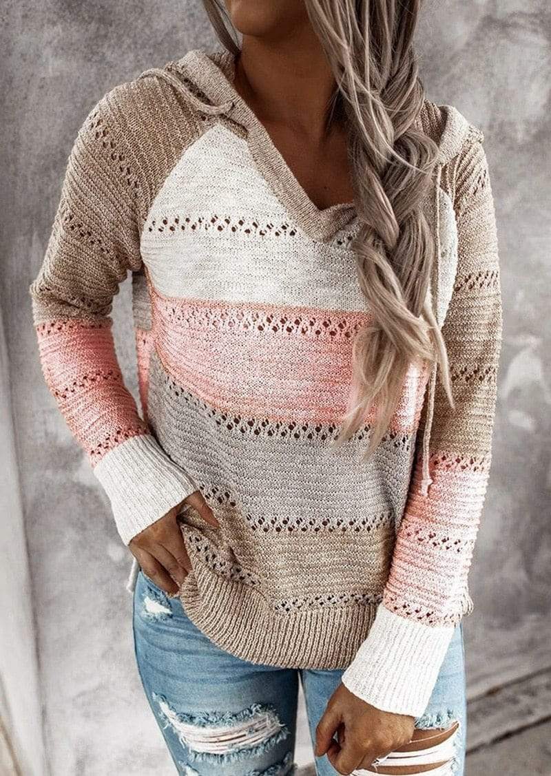 Maglione dal design curato