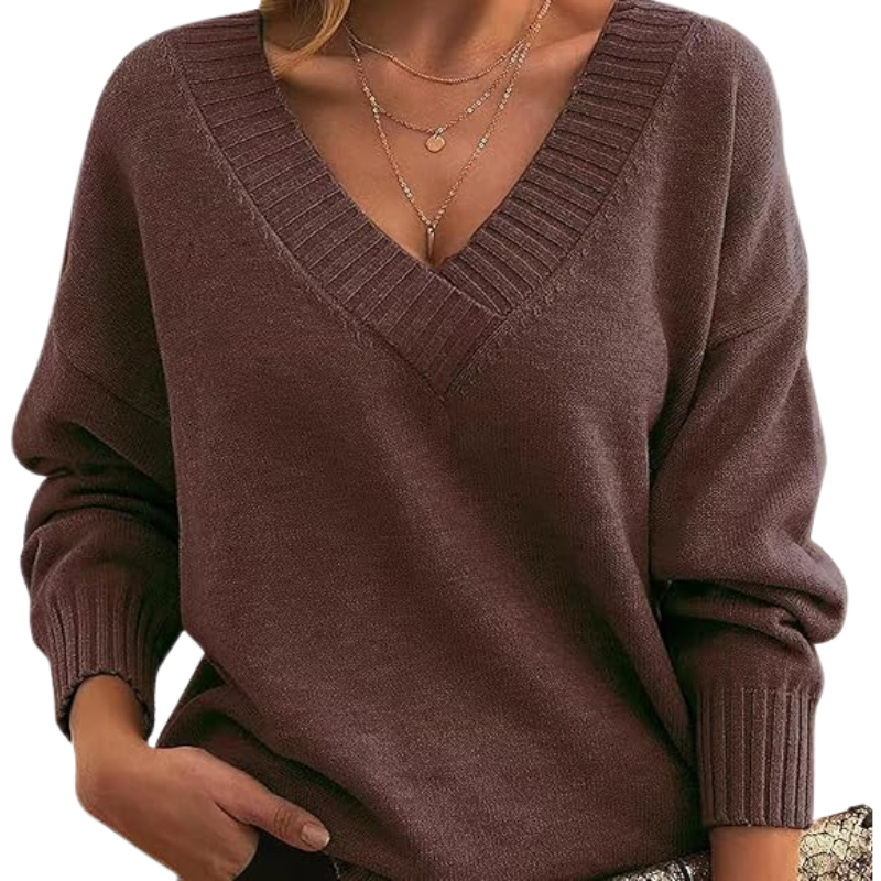 Maglione dal design curato