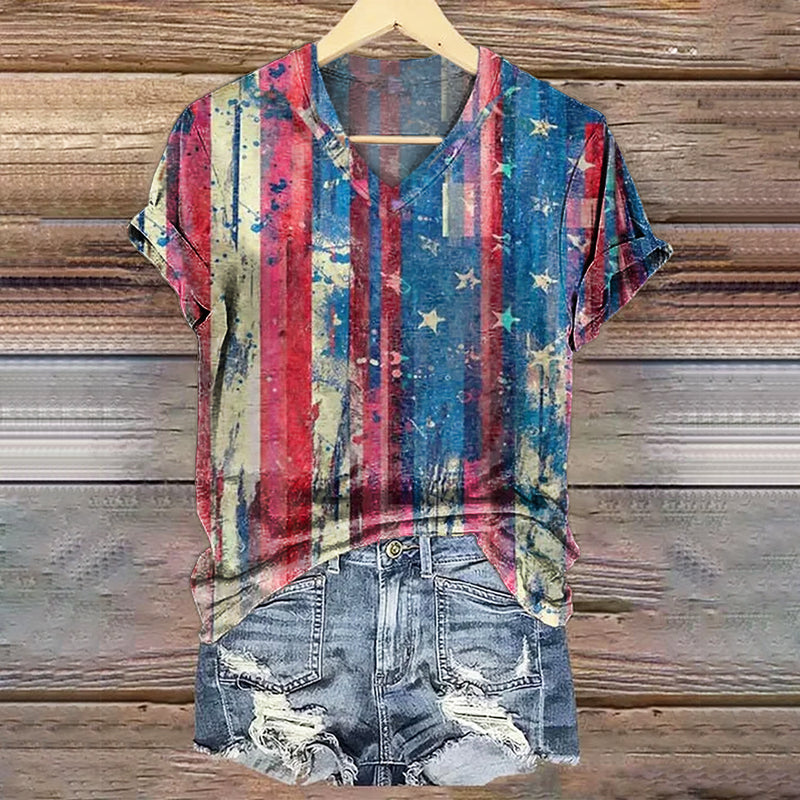 Maglietta in stile vintage senza tempo