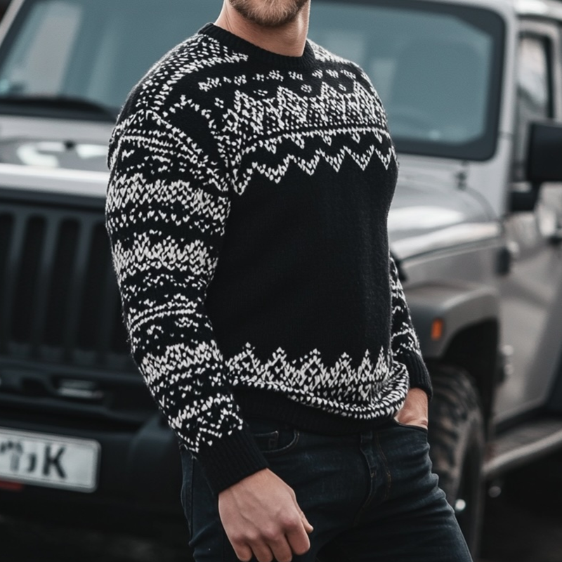 Maglione ispirato al vintage