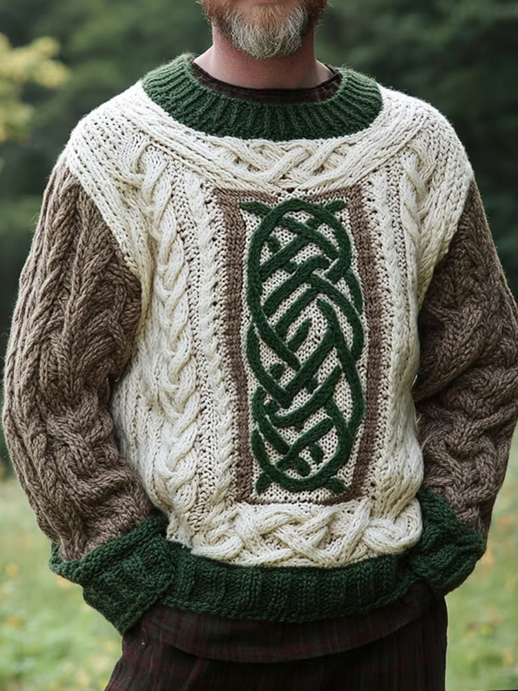 Men's Vintage St. Patrick's Day Knit Top artswardrobe