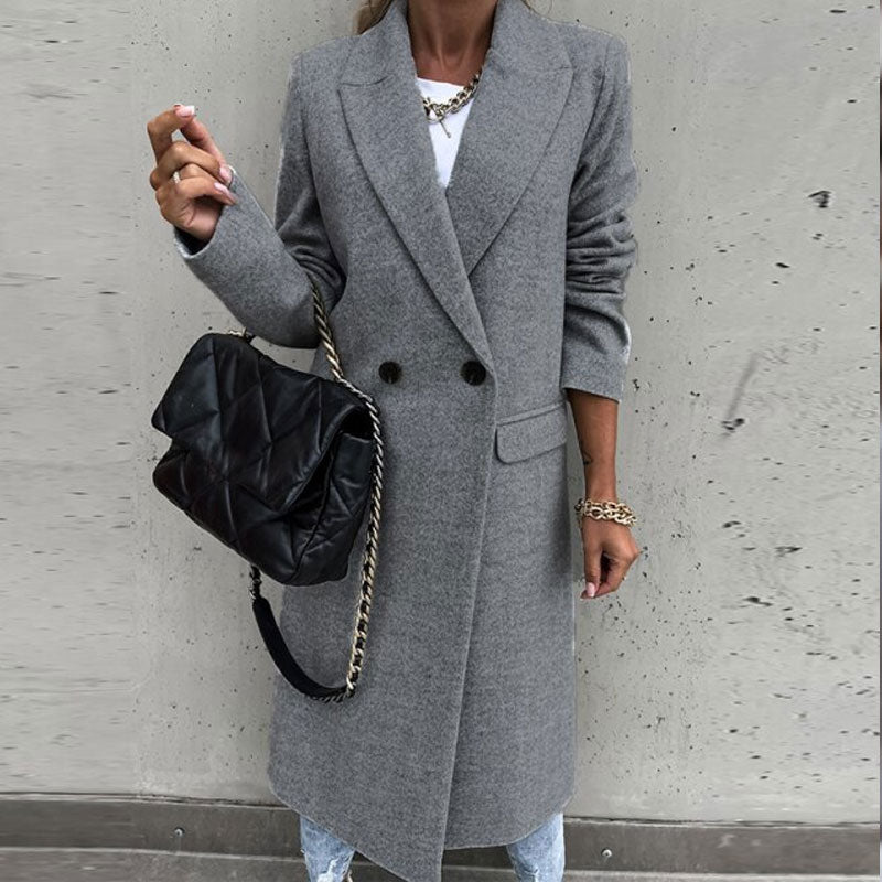 LP | Cappotto lungo con bottoni