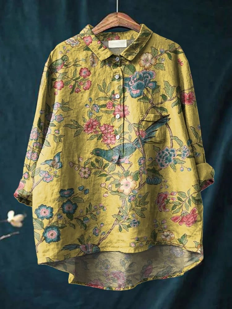 Camicia in stile vintage senza tempo