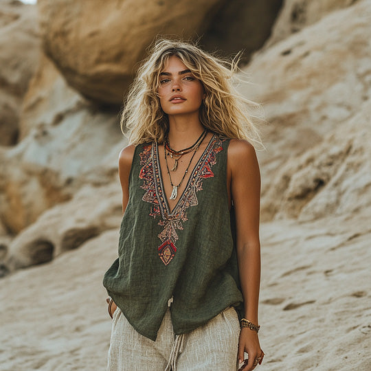 Top in stile vintage senza tempo