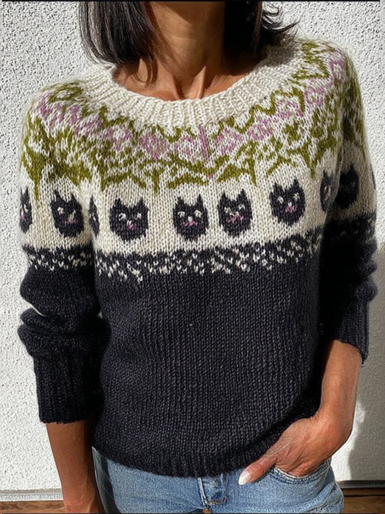Maglione ispirato al vintage