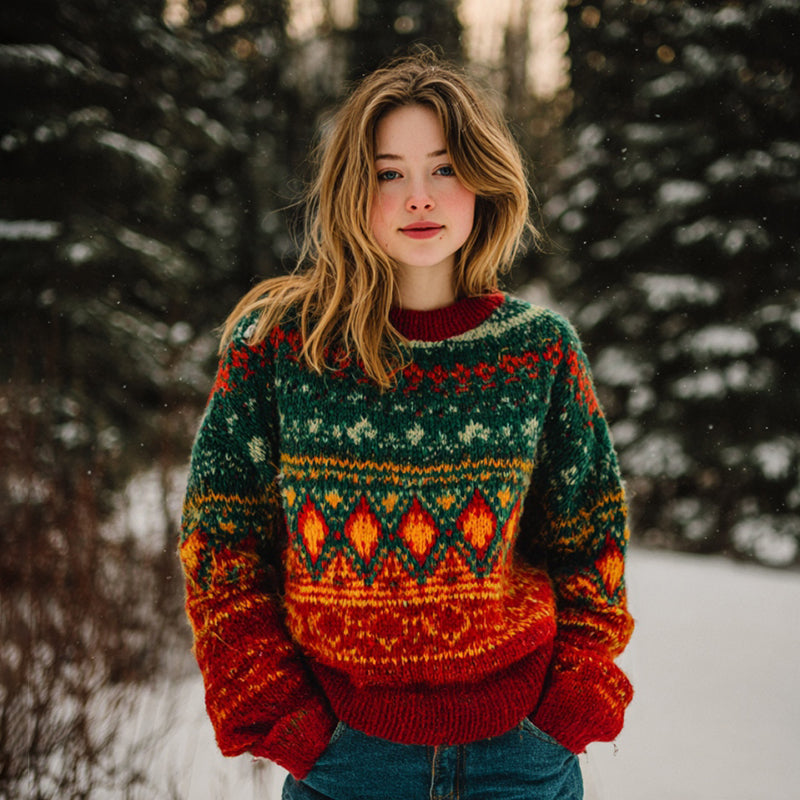 Maglione ispirato al vintage