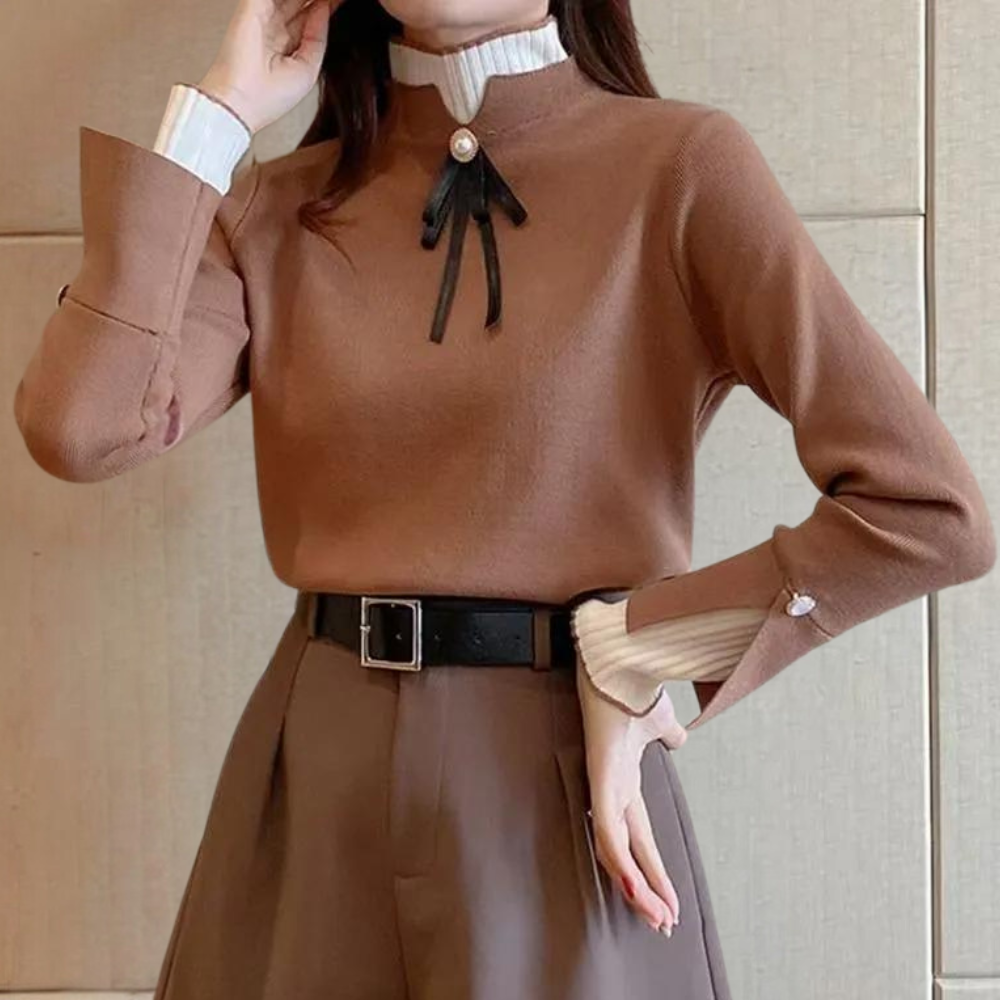 Maglione in stile vintage senza tempo