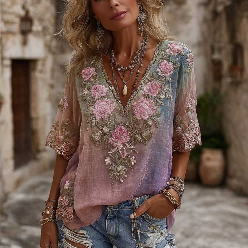 Maglietta in stile vintage senza tempo