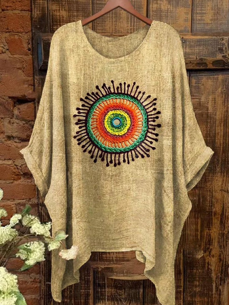 Top ispirato al vintage