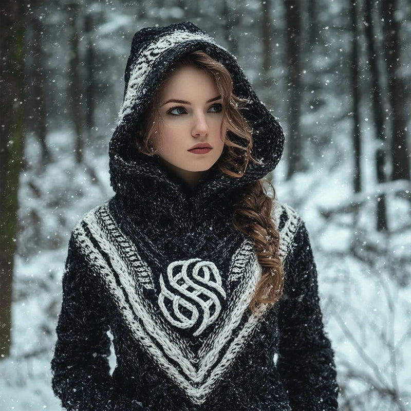 Maglione dal design curato