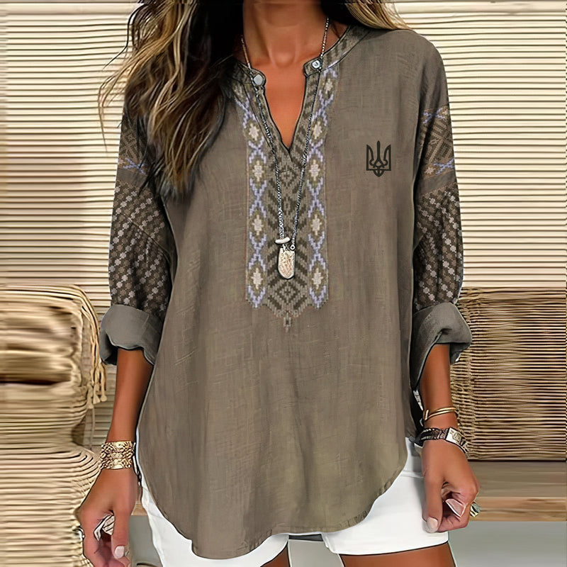 Camicia in stile vintage senza tempo