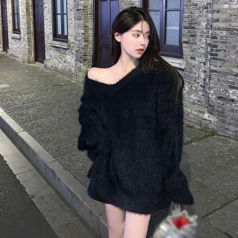 Maglione dal design curato