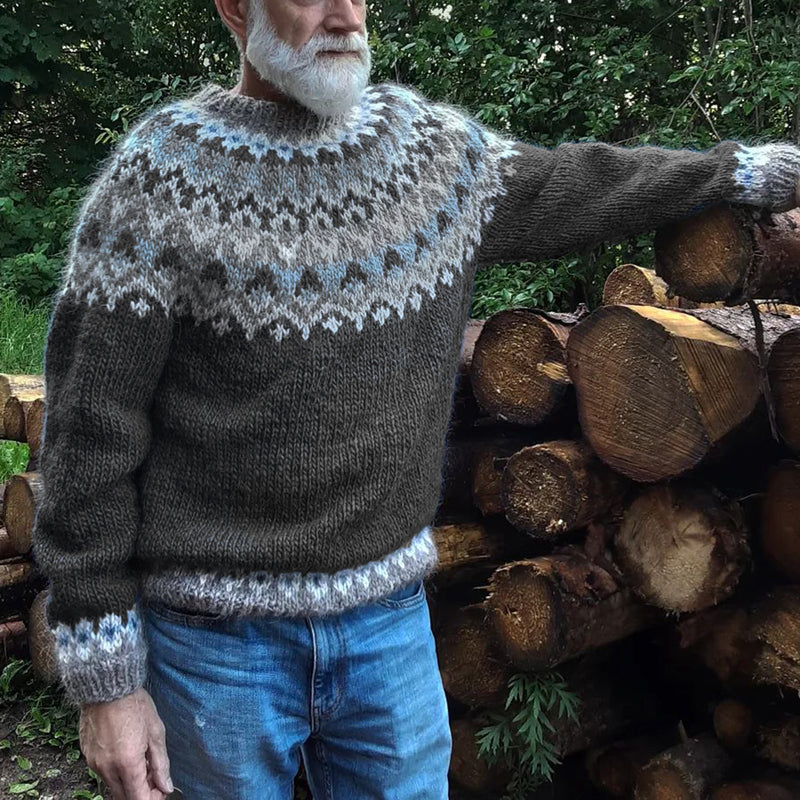 Maglione in stile vintage senza tempo