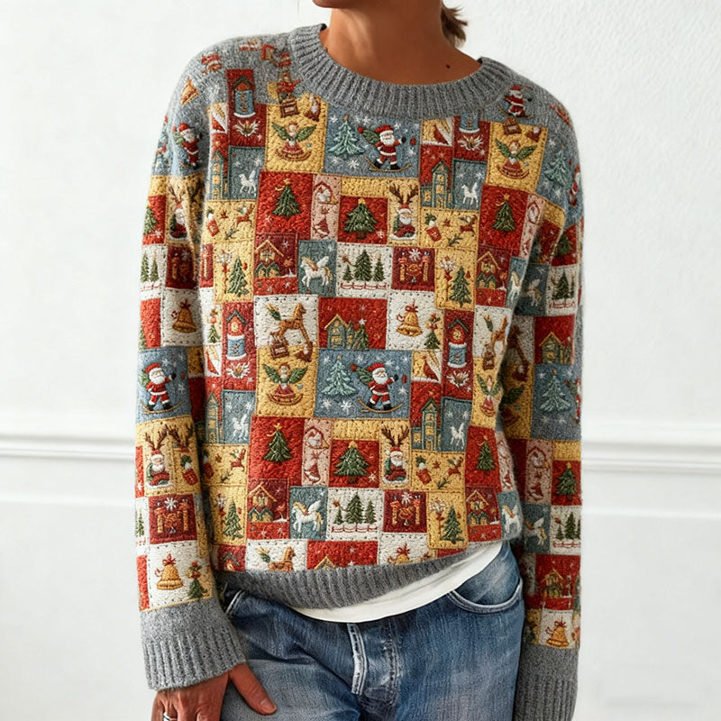Maglione dal design curato