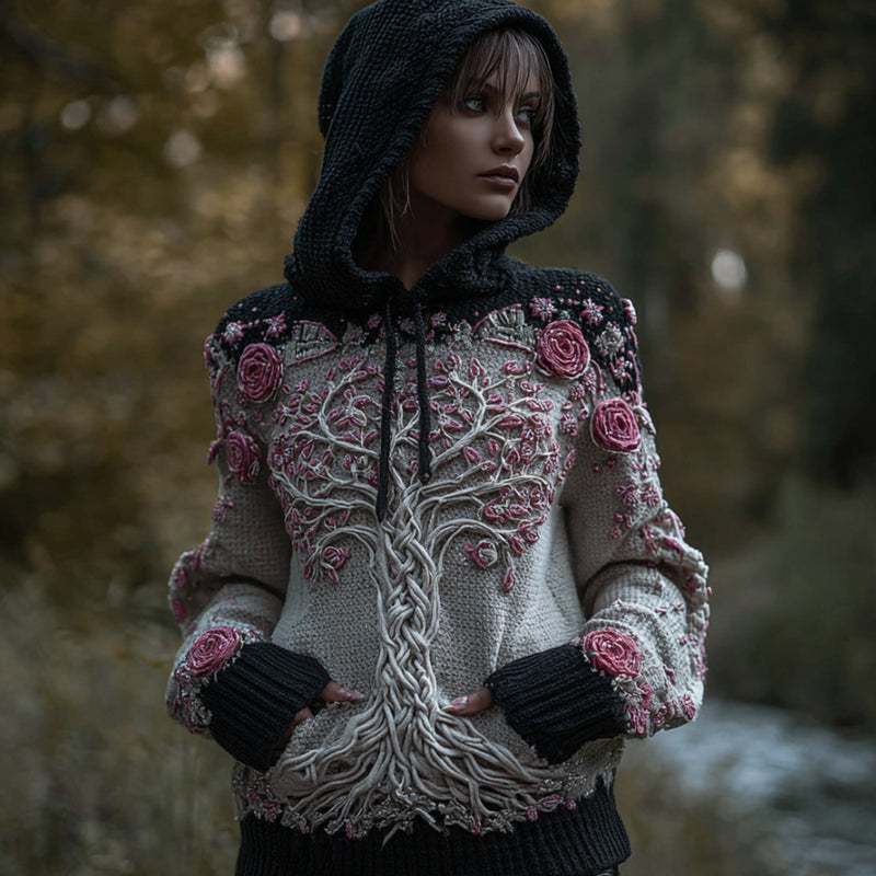 Maglione dal design curato