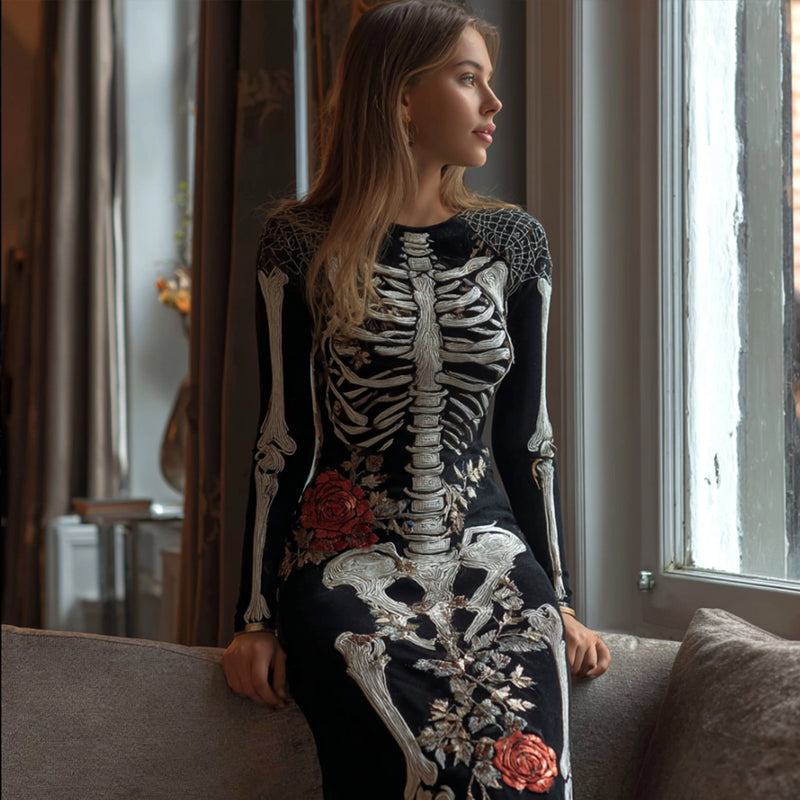 Vestito dal design curato