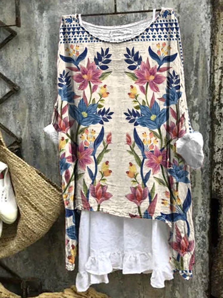 Camicia in stile vintage senza tempo