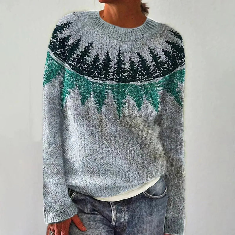 Maglione dal design curato