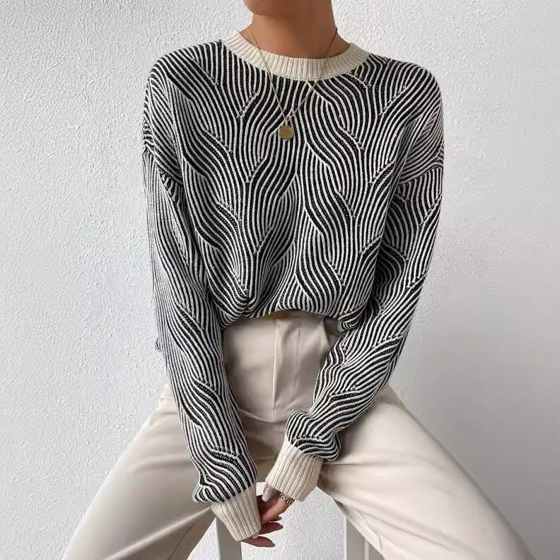 Maglione in stile vintage senza tempo