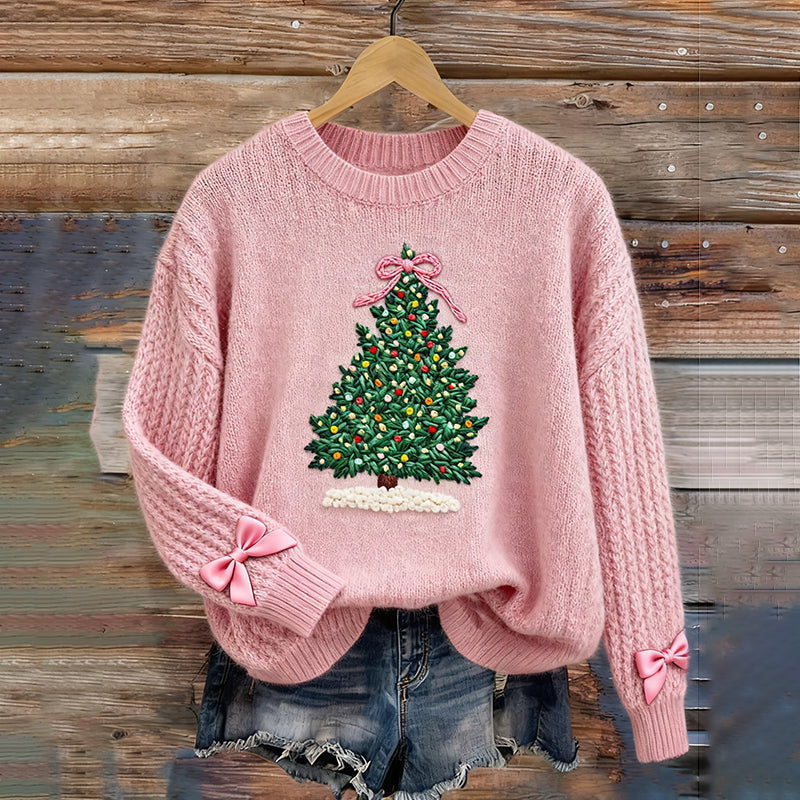 Maglione dal design curato
