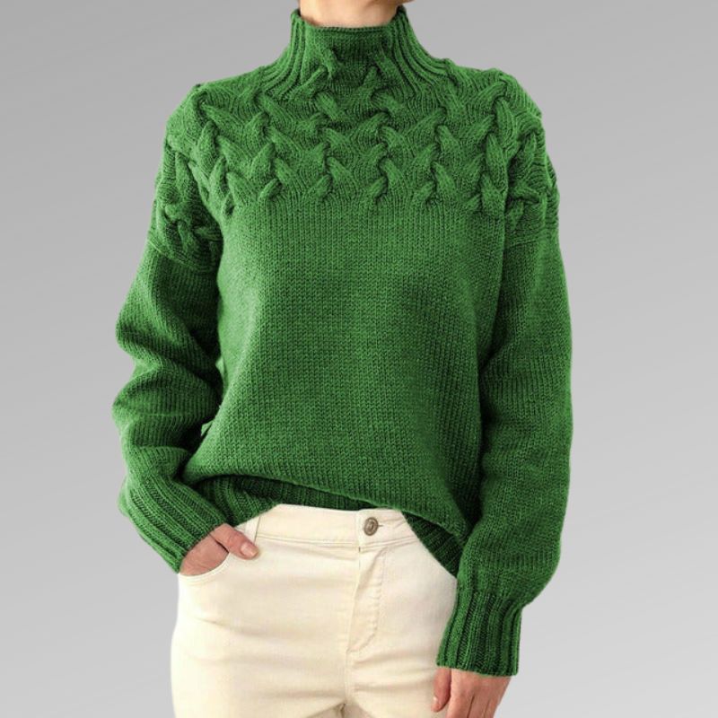 Maglione dal design curato