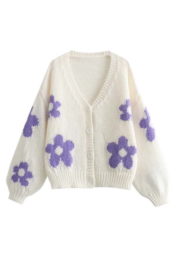 Maglione dal design curato
