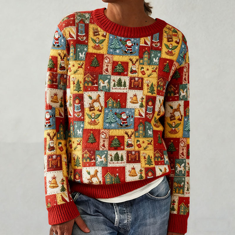 Maglione dal design curato
