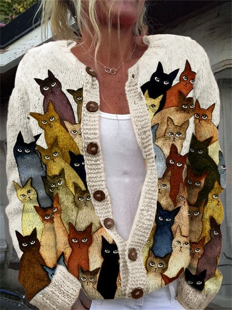 Cardigan dal design classico