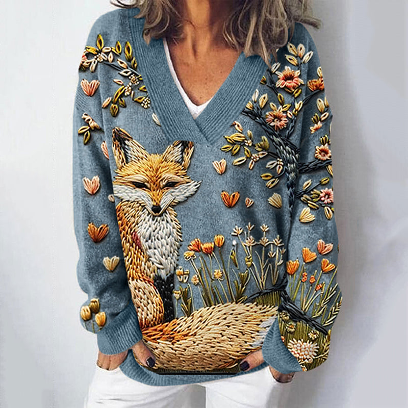 Maglione in stile vintage senza tempo