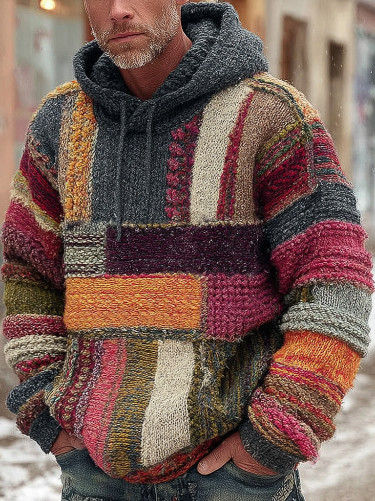 Maglione dal design curato