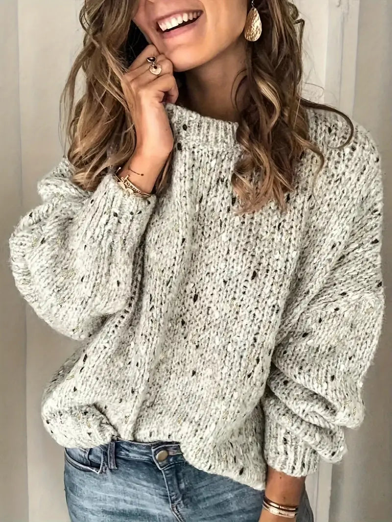 Maglione dal design curato