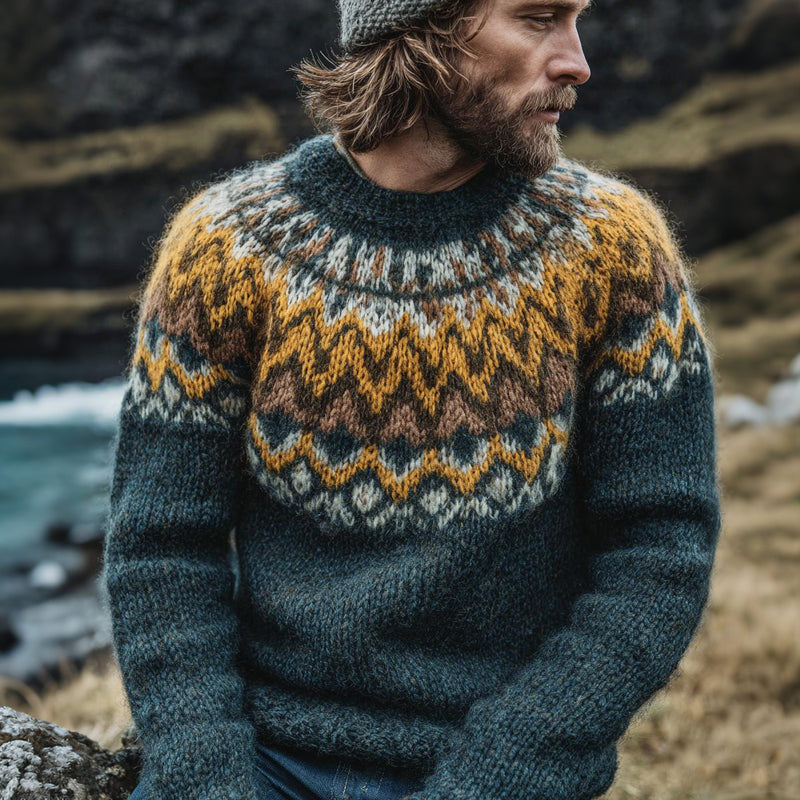 Maglione in stile vintage senza tempo