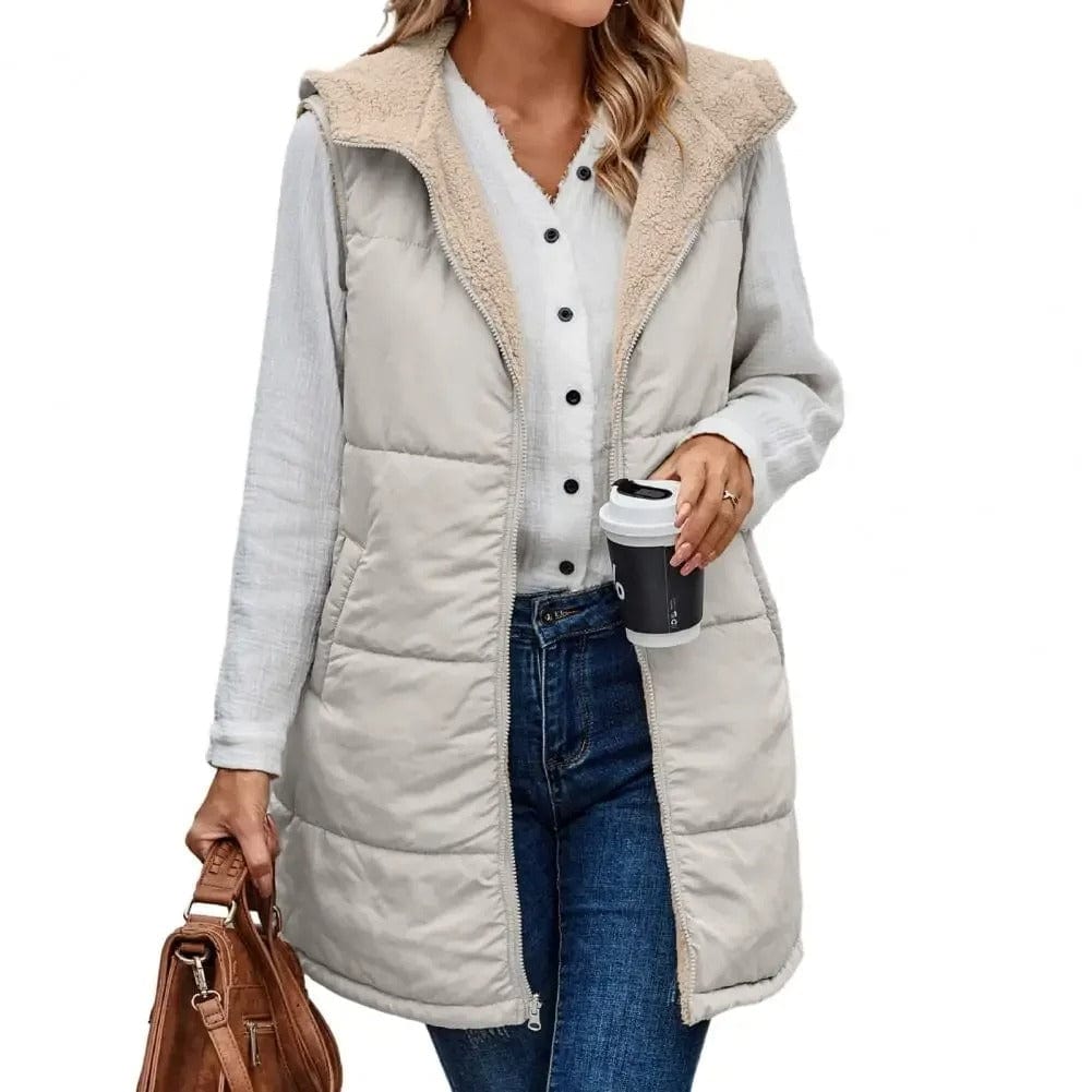 LP | Gilet da donna con cappuccio