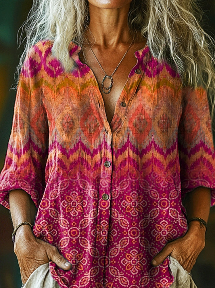 Camicia dal design curato