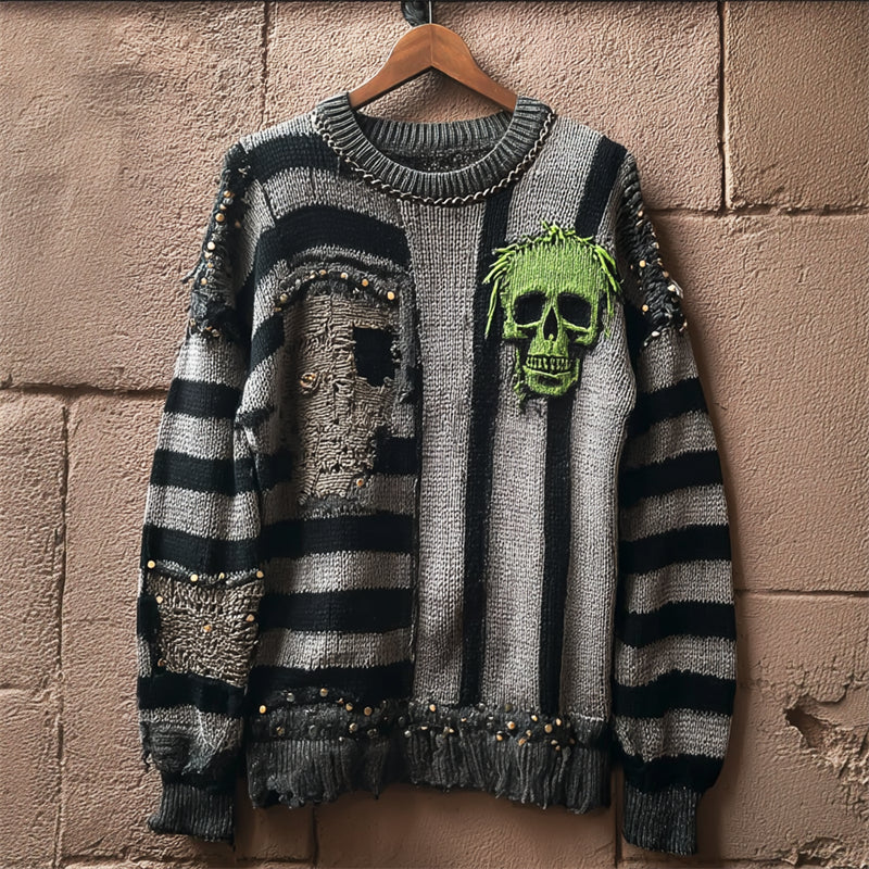 Maglione dal design curato