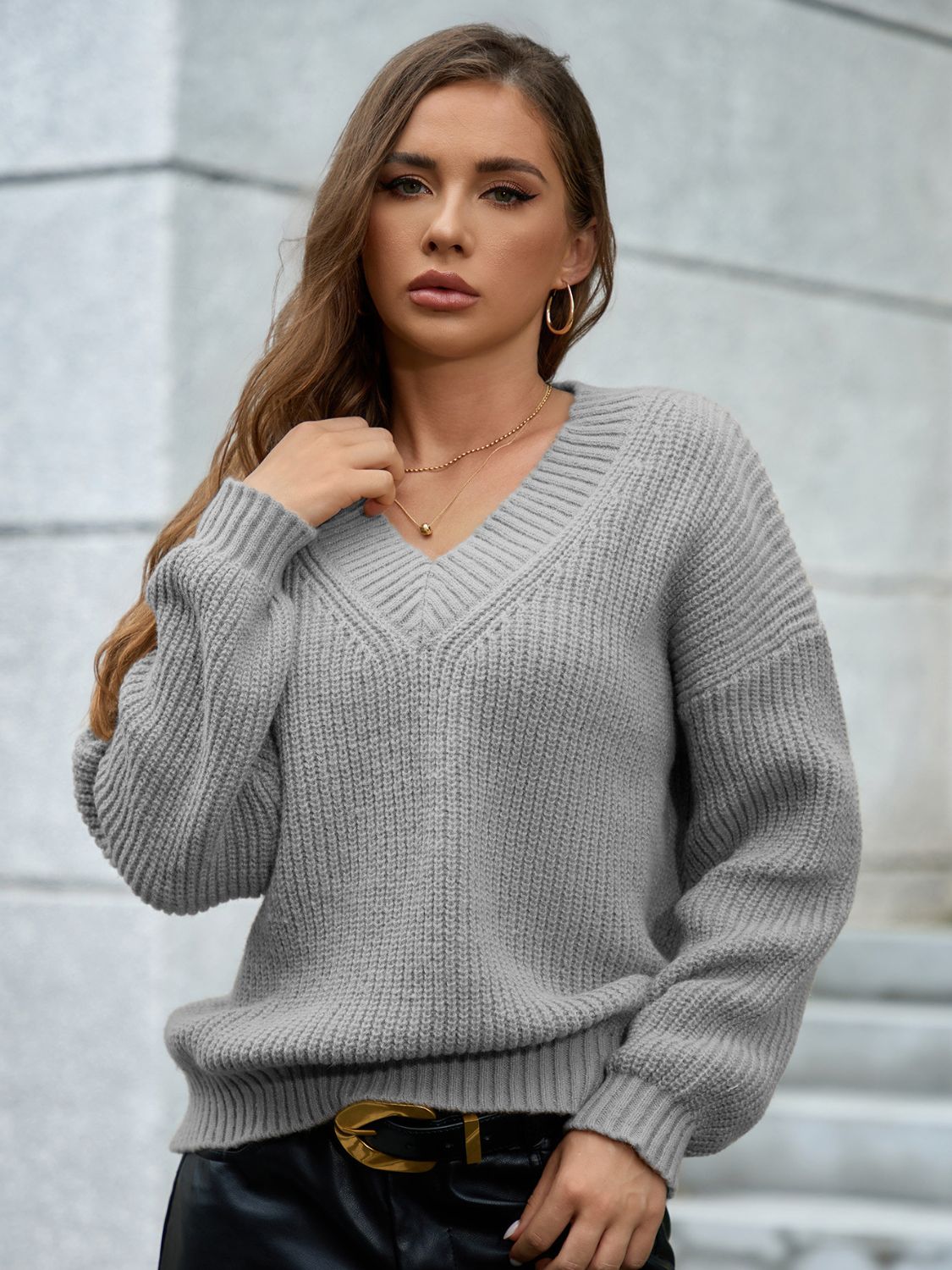 Maglione dal design classico