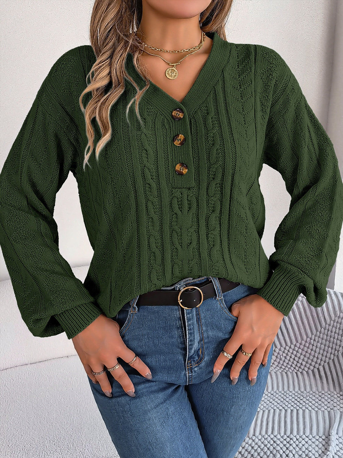 Maglione dal design classico