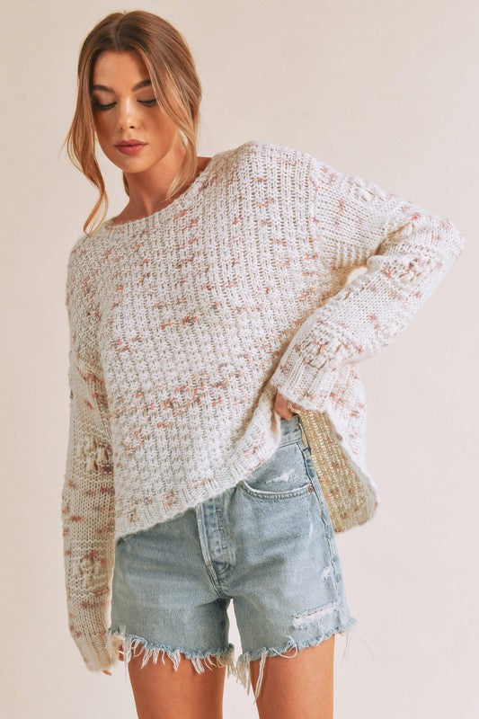Maglione dal design curato