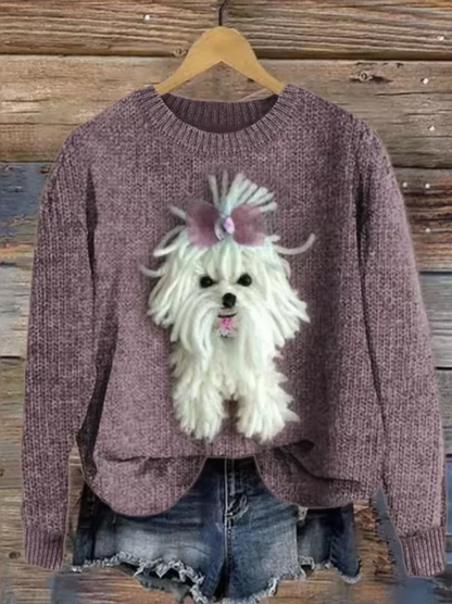 Maglione dal design raffinato