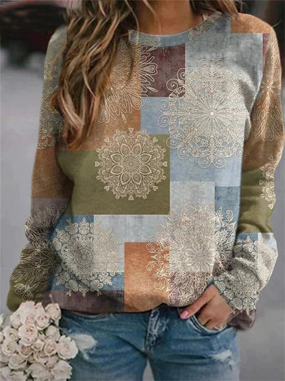 Maglione dal design curato