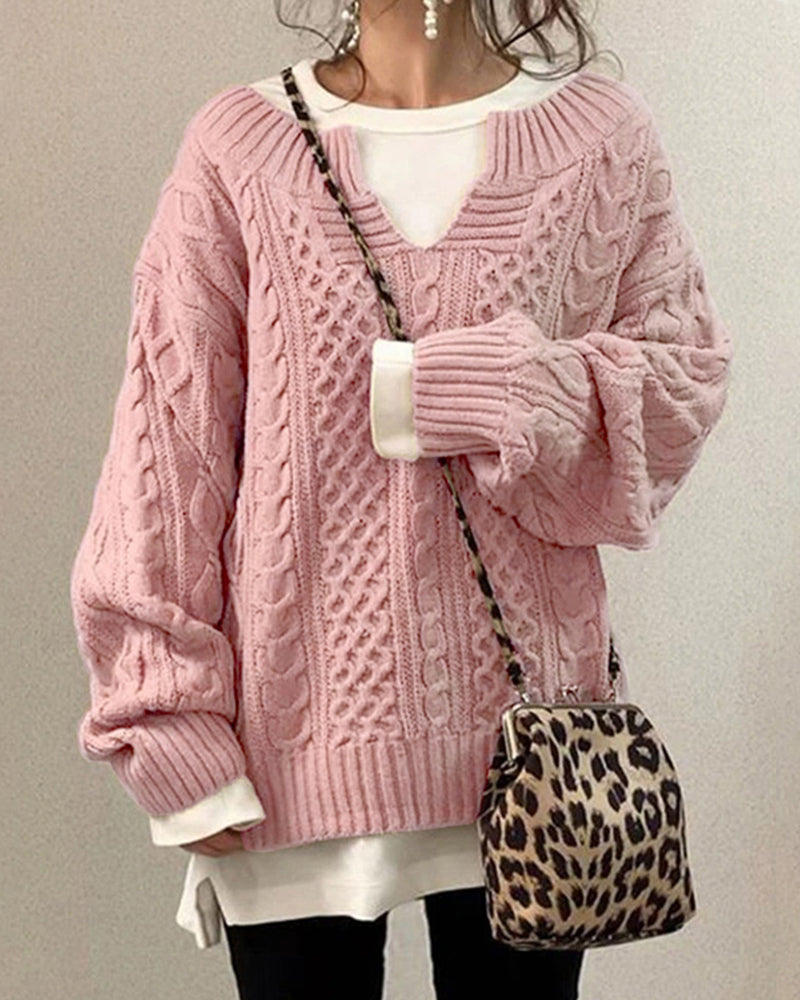 Maglione dal design raffinato