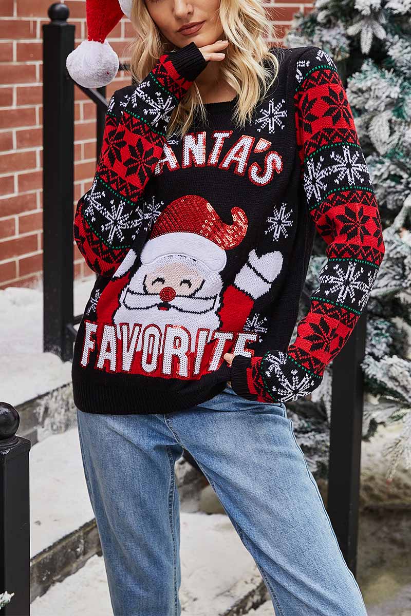 Maglione dal design curato